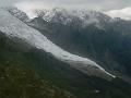 Mont Blanc glacier from Aiguille du Midi telepherique